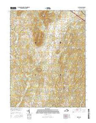 Orlean Virginia Current topographic map, 1:24000 scale, 7.5 X 7.5 Minute, Year 2016