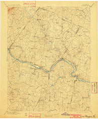 Palmyra Virginia Historical topographic map, 1:125000 scale, 30 X 30 Minute, Year 1897