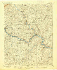 Palmyra Virginia Historical topographic map, 1:125000 scale, 30 X 30 Minute, Year 1897