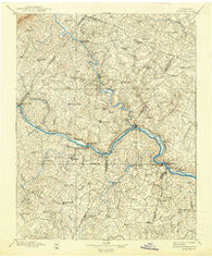 Palmyra Virginia Historical topographic map, 1:125000 scale, 30 X 30 Minute, Year 1897