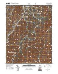 Palo Alto Virginia Historical topographic map, 1:24000 scale, 7.5 X 7.5 Minute, Year 2011