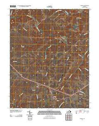 Pamplin Virginia Historical topographic map, 1:24000 scale, 7.5 X 7.5 Minute, Year 2010