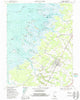 Parksley Virginia Historical topographic map, 1:24000 scale, 7.5 X 7.5 Minute, Year 1968