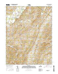 Parnassus Virginia Current topographic map, 1:24000 scale, 7.5 X 7.5 Minute, Year 2016