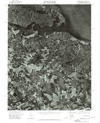 Passapatanzy Virginia Historical topographic map, 1:24000 scale, 7.5 X 7.5 Minute, Year 1972
