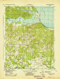 Passapatanzy Virginia Historical topographic map, 1:31680 scale, 7.5 X 7.5 Minute, Year 1944