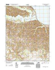 Passapatanzy Virginia Historical topographic map, 1:24000 scale, 7.5 X 7.5 Minute, Year 2013