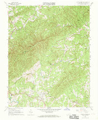 Patrick Springs Virginia Historical topographic map, 1:24000 scale, 7.5 X 7.5 Minute, Year 1967