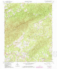 Patrick Springs Virginia Historical topographic map, 1:24000 scale, 7.5 X 7.5 Minute, Year 1967