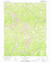 Patterson Virginia Historical topographic map, 1:24000 scale, 7.5 X 7.5 Minute, Year 1964