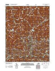Peaks of Otter Virginia Historical topographic map, 1:24000 scale, 7.5 X 7.5 Minute, Year 2011