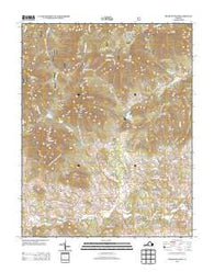 Peaks of Otter Virginia Historical topographic map, 1:24000 scale, 7.5 X 7.5 Minute, Year 2013