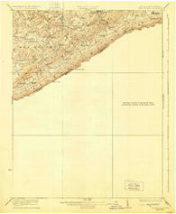 Pearisburg Virginia Historical topographic map, 1:62500 scale, 15 X 15 Minute, Year 1923