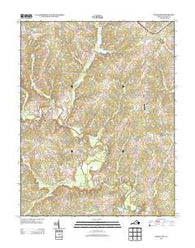 Pendleton Virginia Historical topographic map, 1:24000 scale, 7.5 X 7.5 Minute, Year 2013