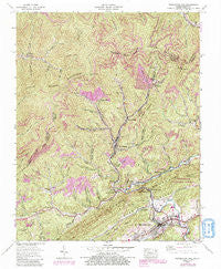 Pennington Gap Virginia Historical topographic map, 1:24000 scale, 7.5 X 7.5 Minute, Year 1955