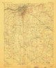 Petersburg Virginia Historical topographic map, 1:62500 scale, 15 X 15 Minute, Year 1894