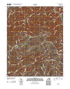 Pilot Virginia Historical topographic map, 1:24000 scale, 7.5 X 7.5 Minute, Year 2010