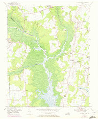 Pleasant Ridge Virginia Historical topographic map, 1:24000 scale, 7.5 X 7.5 Minute, Year 1954