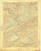 Pocahontas Virginia Historical topographic map, 1:125000 scale, 30 X 30 Minute, Year 1895