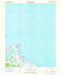 Poquoson East Virginia Historical topographic map, 1:24000 scale, 7.5 X 7.5 Minute, Year 1964