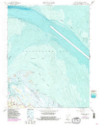 Poquoson East Virginia Historical topographic map, 1:24000 scale, 7.5 X 7.5 Minute, Year 1964