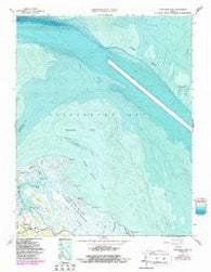 Poquoson East Virginia Historical topographic map, 1:24000 scale, 7.5 X 7.5 Minute, Year 1964