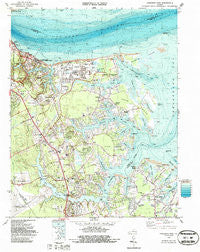 Poquoson West Virginia Historical topographic map, 1:24000 scale, 7.5 X 7.5 Minute, Year 1983