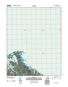 Poquoson East Virginia Historical topographic map, 1:24000 scale, 7.5 X 7.5 Minute, Year 2011