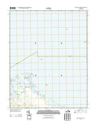 Poquoson East Virginia Historical topographic map, 1:24000 scale, 7.5 X 7.5 Minute, Year 2013