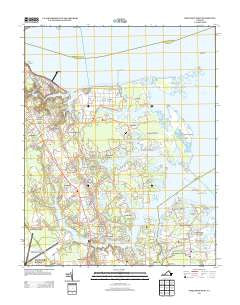 Poquoson West Virginia Historical topographic map, 1:24000 scale, 7.5 X 7.5 Minute, Year 2013