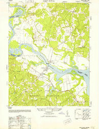 Port Royal Virginia Historical topographic map, 1:24000 scale, 7.5 X 7.5 Minute, Year 1952