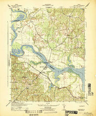 Port Royal Virginia Historical topographic map, 1:31680 scale, 7.5 X 7.5 Minute, Year 1942