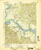 Port Royal Virginia Historical topographic map, 1:31680 scale, 7.5 X 7.5 Minute, Year 1942