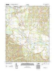 Port Royal Virginia Historical topographic map, 1:24000 scale, 7.5 X 7.5 Minute, Year 2013
