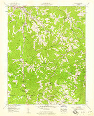 Pound Virginia Historical topographic map, 1:24000 scale, 7.5 X 7.5 Minute, Year 1957