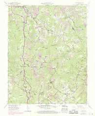 Pound Virginia Historical topographic map, 1:24000 scale, 7.5 X 7.5 Minute, Year 1957