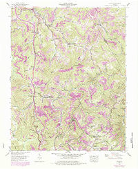 Pound Virginia Historical topographic map, 1:24000 scale, 7.5 X 7.5 Minute, Year 1957