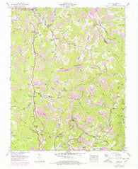 Pound Virginia Historical topographic map, 1:24000 scale, 7.5 X 7.5 Minute, Year 1957