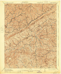 Pound Virginia Historical topographic map, 1:62500 scale, 15 X 15 Minute, Year 1914