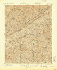 Pound Virginia Historical topographic map, 1:62500 scale, 15 X 15 Minute, Year 1914