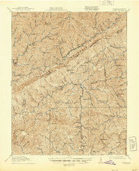 Pound Virginia Historical topographic map, 1:62500 scale, 15 X 15 Minute, Year 1914