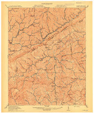 Pound Virginia Historical topographic map, 1:62500 scale, 15 X 15 Minute, Year 1914