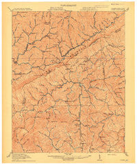 Pound Virginia Historical topographic map, 1:62500 scale, 15 X 15 Minute, Year 1914