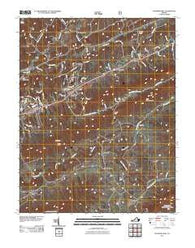 Pounding Mill Virginia Historical topographic map, 1:24000 scale, 7.5 X 7.5 Minute, Year 2011