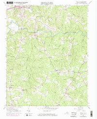 Powellton Virginia Historical topographic map, 1:24000 scale, 7.5 X 7.5 Minute, Year 1963