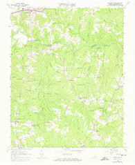 Powellton Virginia Historical topographic map, 1:24000 scale, 7.5 X 7.5 Minute, Year 1963