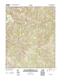 Powellton Virginia Historical topographic map, 1:24000 scale, 7.5 X 7.5 Minute, Year 2013