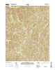 Powhatan Virginia Current topographic map, 1:24000 scale, 7.5 X 7.5 Minute, Year 2016