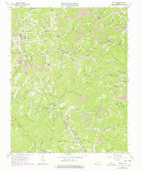 Prater Virginia Historical topographic map, 1:24000 scale, 7.5 X 7.5 Minute, Year 1963