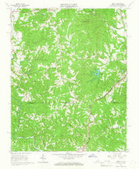 Price North Carolina Historical topographic map, 1:24000 scale, 7.5 X 7.5 Minute, Year 1964